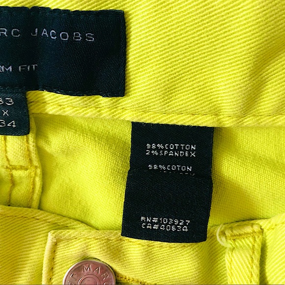 Marc by Marc Jacobs Neon Green/Yellow Chinos - Picture 10 of 11